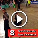 Tomáš Komenda & Iveta Vancáková | Mistrovství Střední Evropy v latinsko-amerických tancích 2008